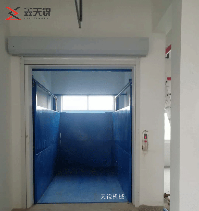 乌兰察布上货专用导轨式升降货梯
